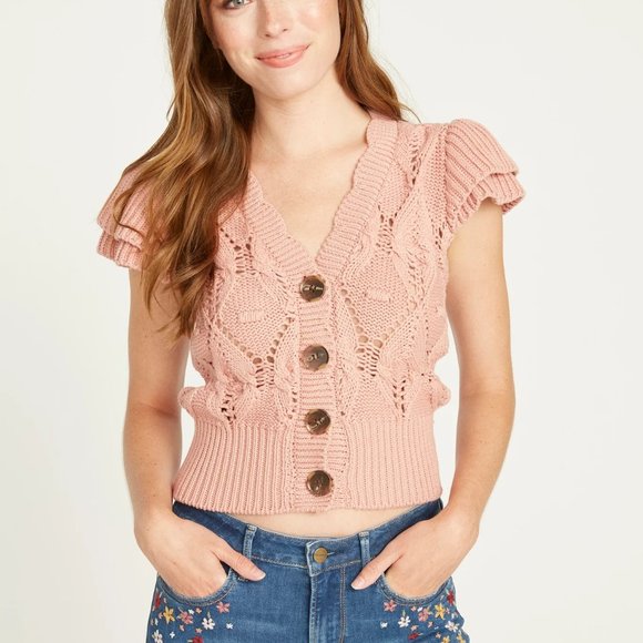 DRIFTWOOD Poppi Sweater in Petal - Picture 1 of 5